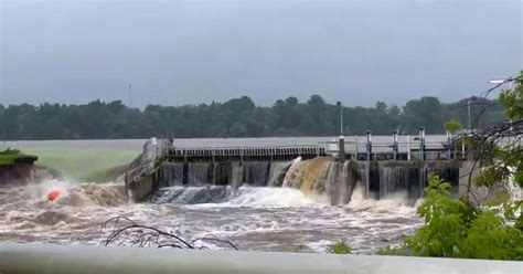 Manawa Dam in Wisconsin suffers ‘major damage’ amid heavy.